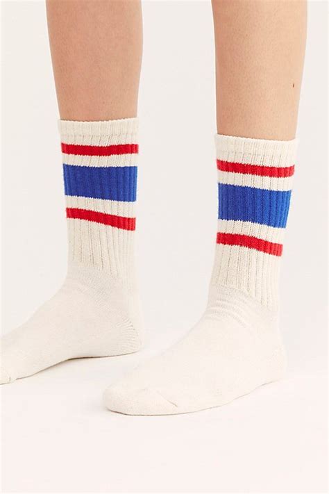 tube socks vintage|retro athletic socks.